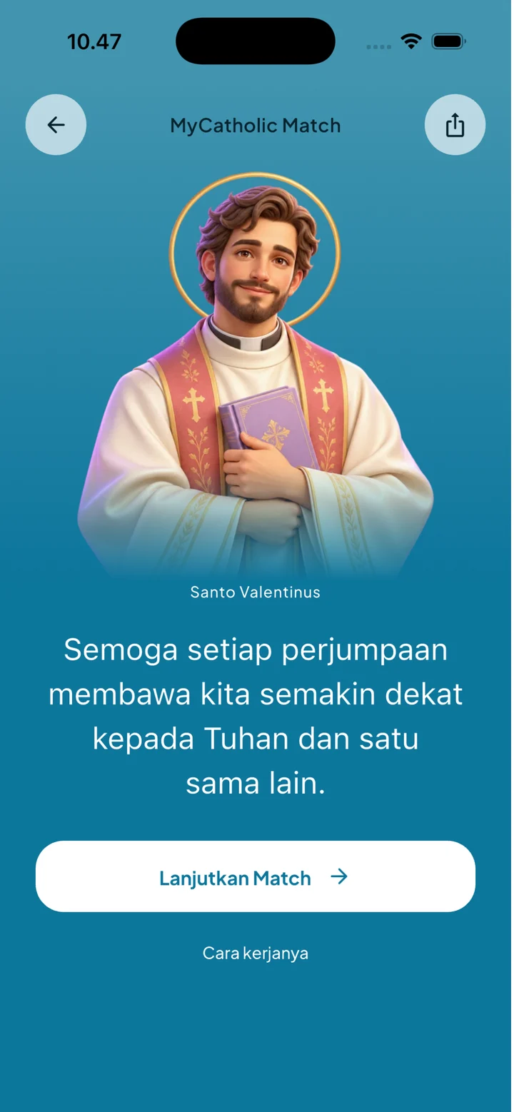 MyCatholic Match — Santo Valentinus